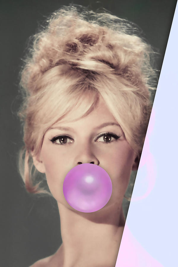 Brigitte Bardot #4 Mixed Media by Marvin Blaine