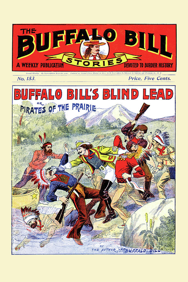 Buffalo Bill Stories Painting By Street & Smith - Fine Art America