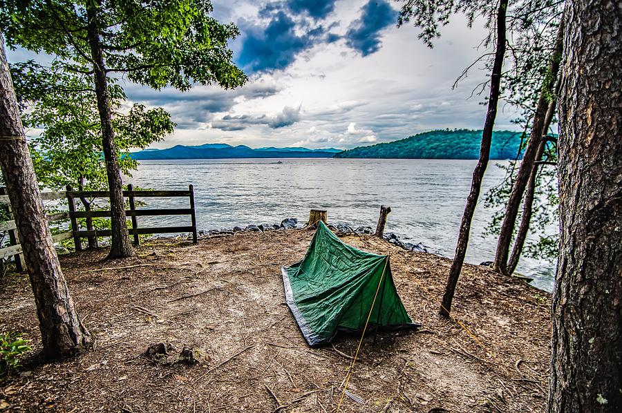 Camping In Mountains Near A Lake #4 Photograph by Alex Grichenko