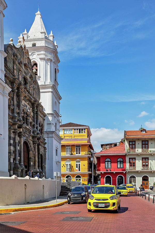 Cathedral, Panama City, Panama #4 Digital Art by Lumiere