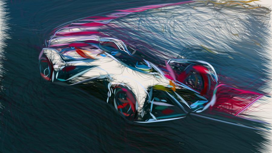 Chevrolet Chaparral 2x Vgt Drawing Digital Art By Carstoon Concept