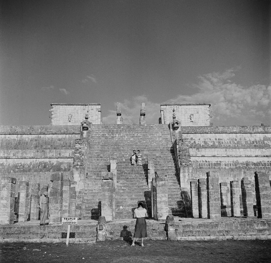 Mayan Photograph - Chichen Itza, Mexico #4 by Michael Ochs Archives