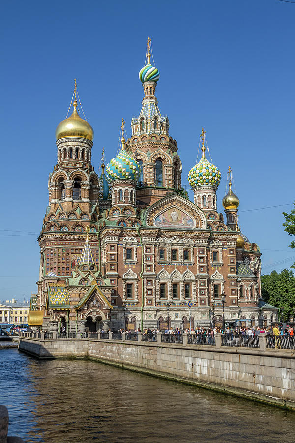 Church of the Savior on Blood. Saint Petersburg, Russia Photograph by ...