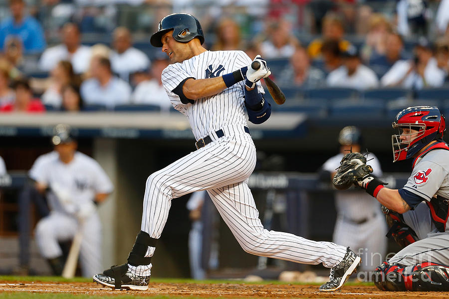 Cleveland Indians V New York Yankees Photograph by Mike Stobe Cleveland Indians V New York Yankees Photograph by Mike Stobe