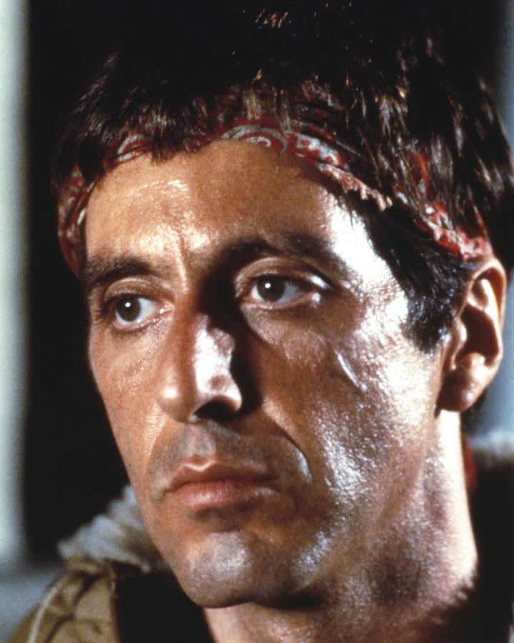 Scarface Photograph - Close-up Of Al Pacino #4 by Globe Photos