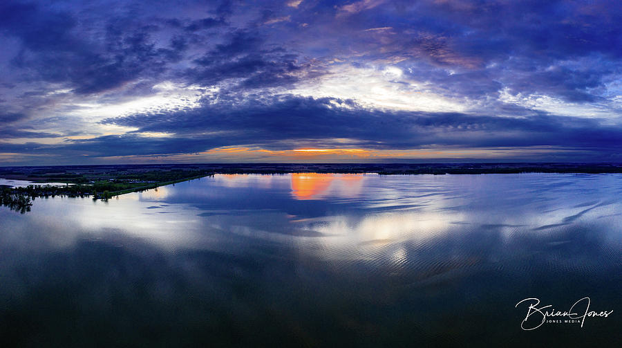 Cloudy Sunset #4 Photograph by Brian Jones