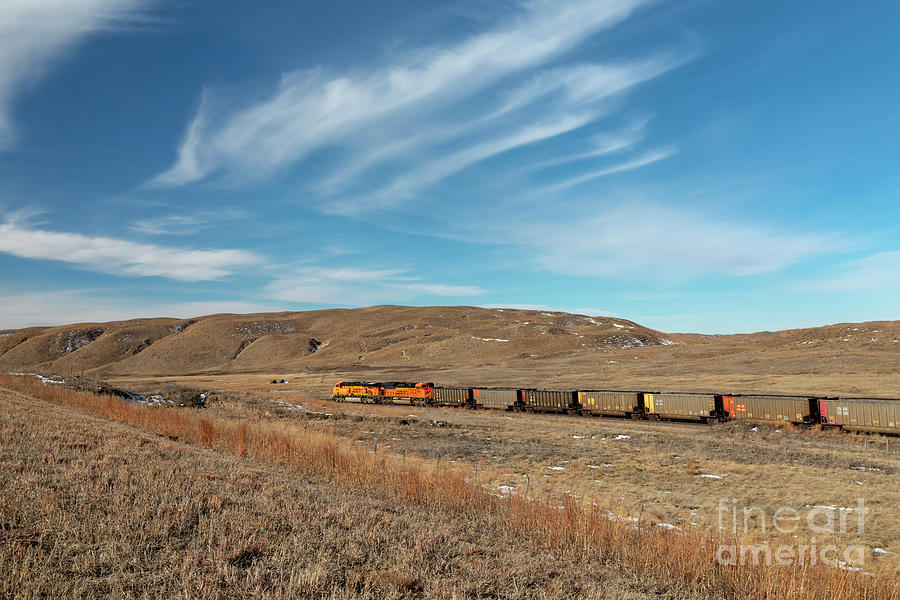 Transportation Photograph - Coal Train #4 by Jim West/science Photo Library
