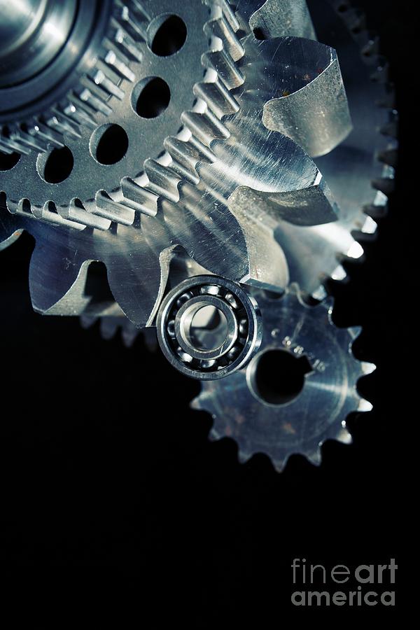 Cogs And Gears #4 Photograph by Christian Lagerek/science Photo Library