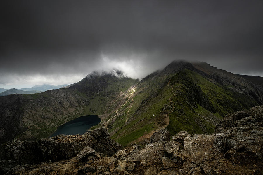 Crib Goch View Snowdonia Photograph By Nigel Forster