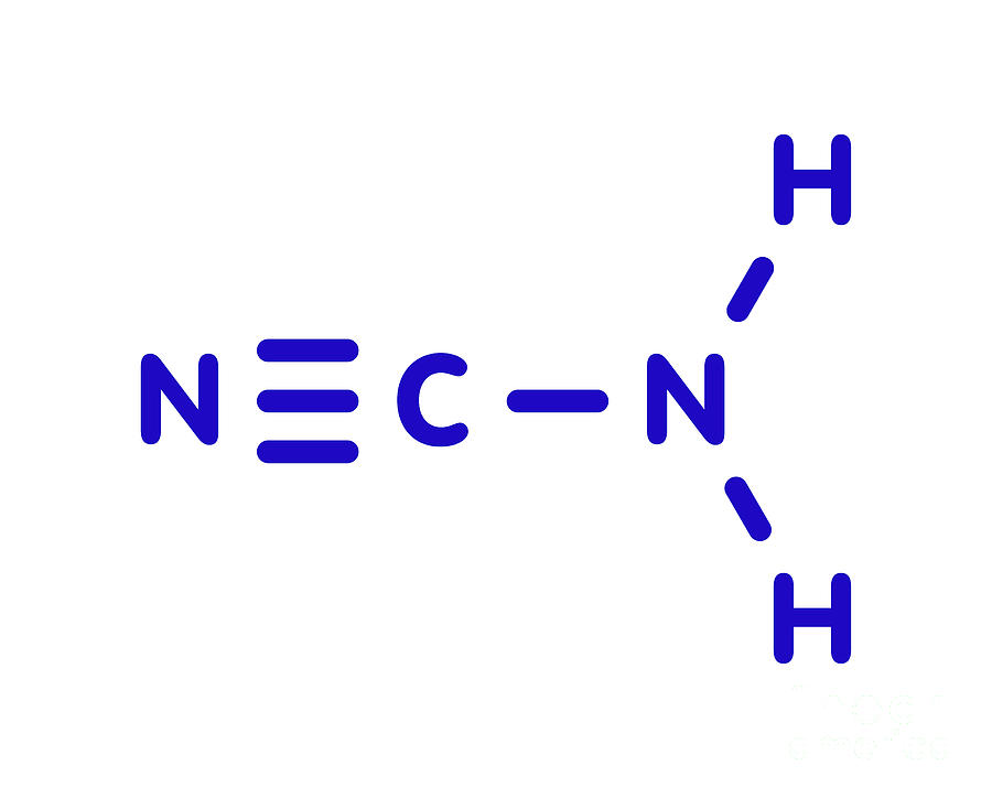 Cyanamide Molecule #4 Photograph by Molekuul/science Photo Library
