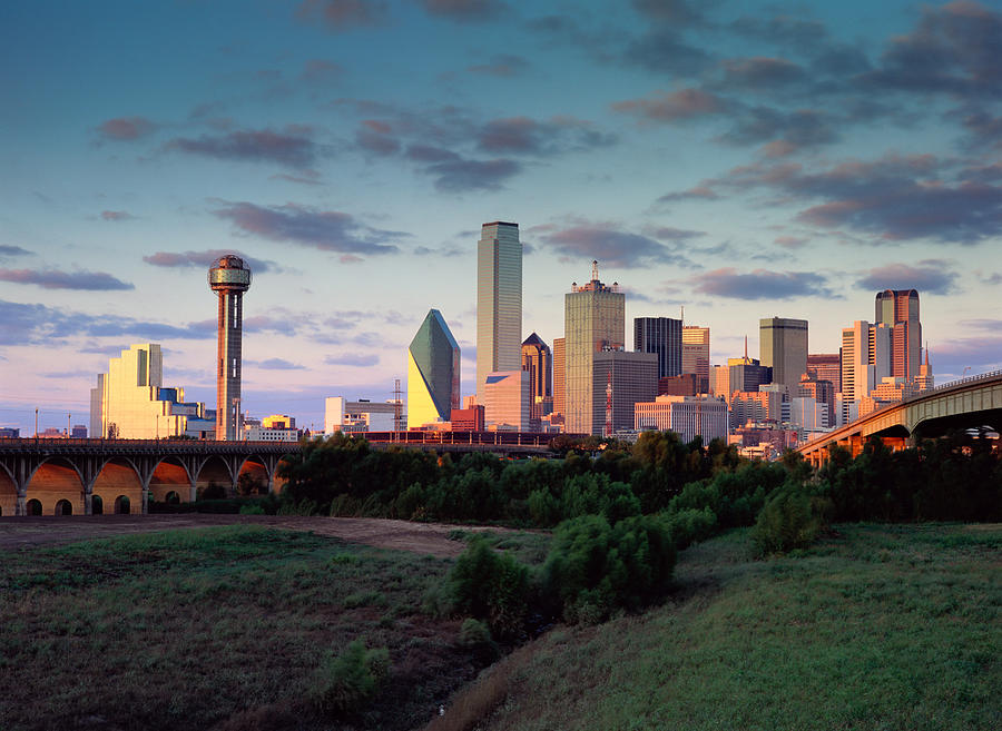 Dallas Skyline #4 Photograph by Jeremy Woodhouse