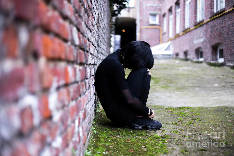 Depression #4 Photograph by Heline Vanbeselaere/reporters/science Photo Library