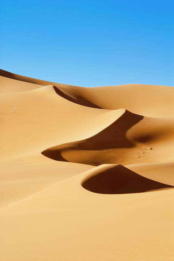 Desert Dunes, Sahara Desert, Libya #4 Photograph by Nico Tondini