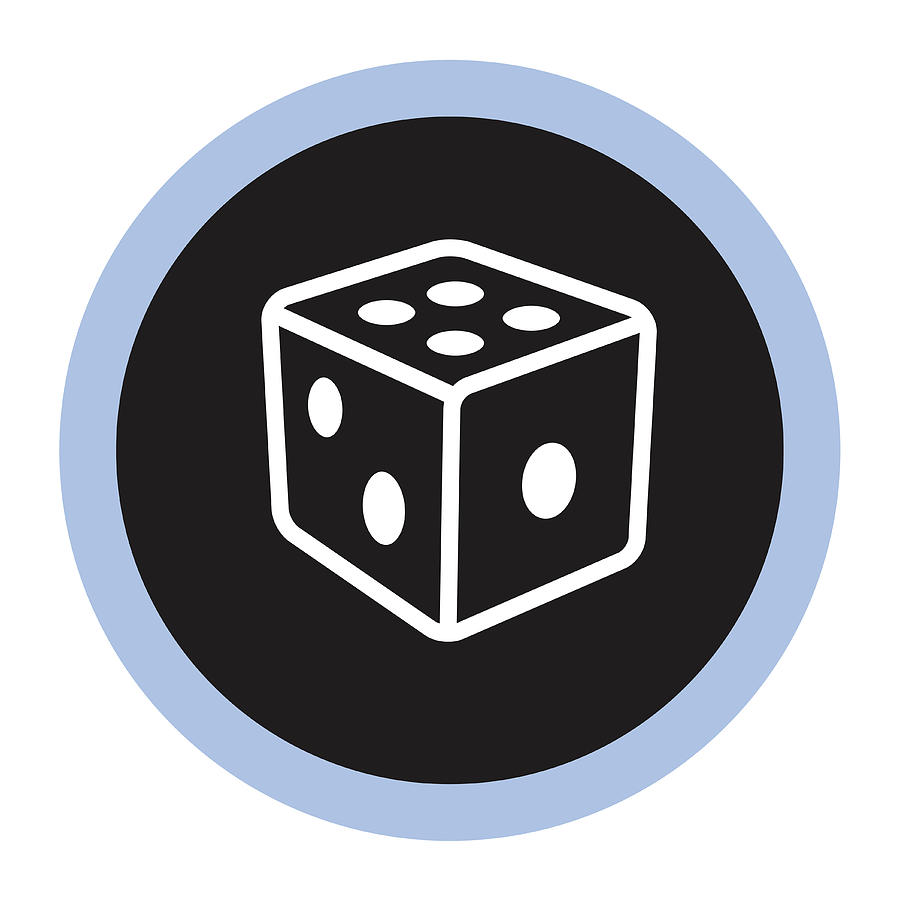 Cube Drawing - Dice #4 by CSA Images