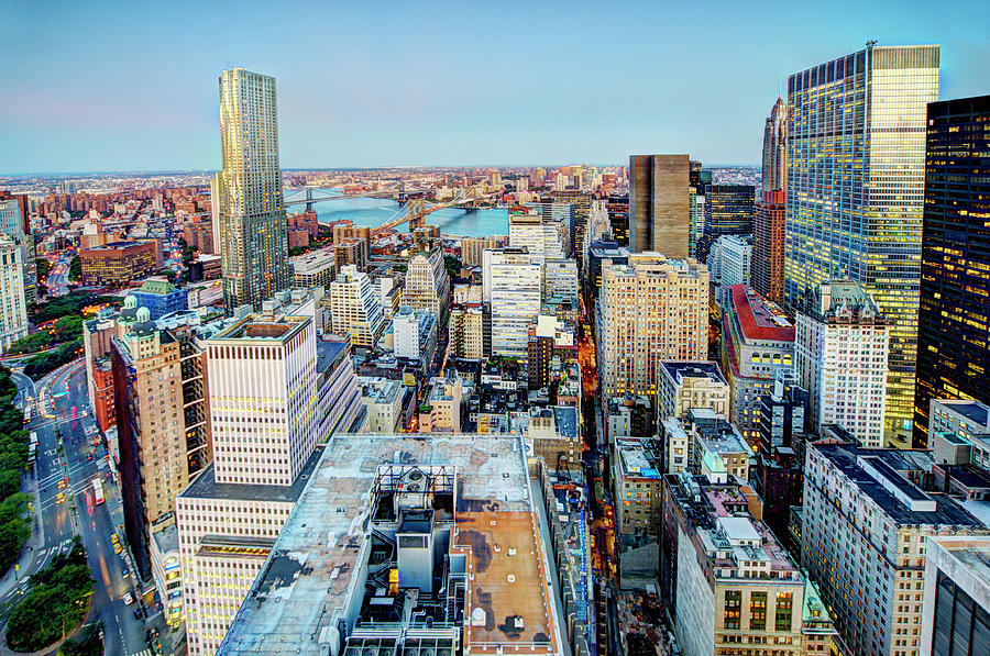 Downtown Manhattan #4 Photograph by Tony Shi Photography