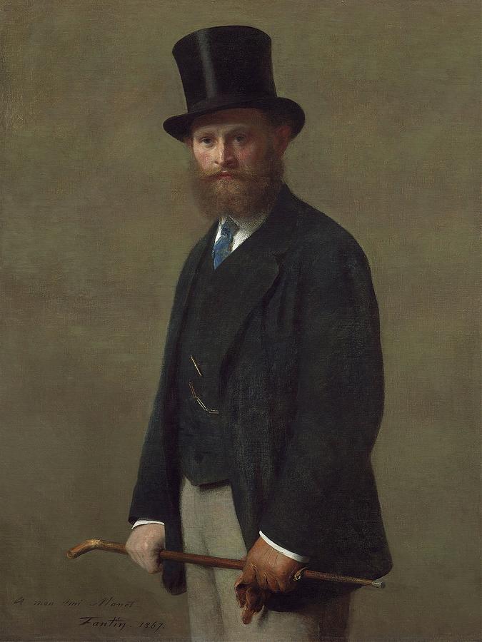 Edouard Manet Painting by Henri Fantin-latour Edouard Manet Painting by Henri Fantin-latour