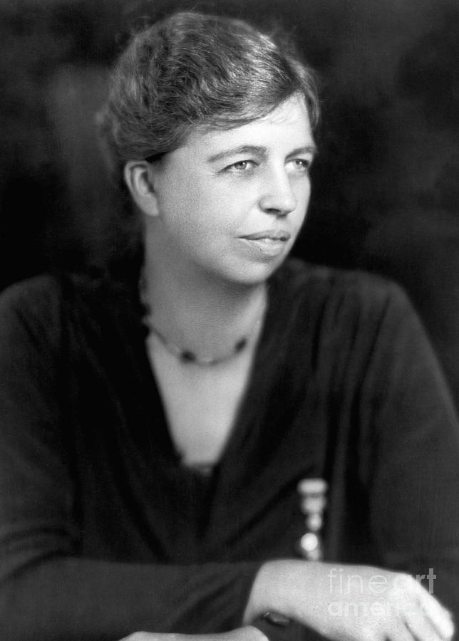 Portrait Photograph - Eleanor Roosevelt #4 by Bettmann