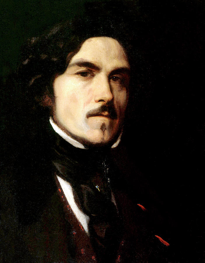 Eugène Delacroix, French Artist #4 Photograph by Science Source