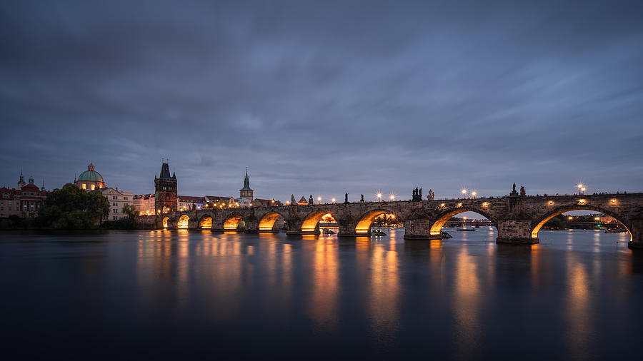 Evening In Prague #4 Photograph by Sergiy Melnychenko