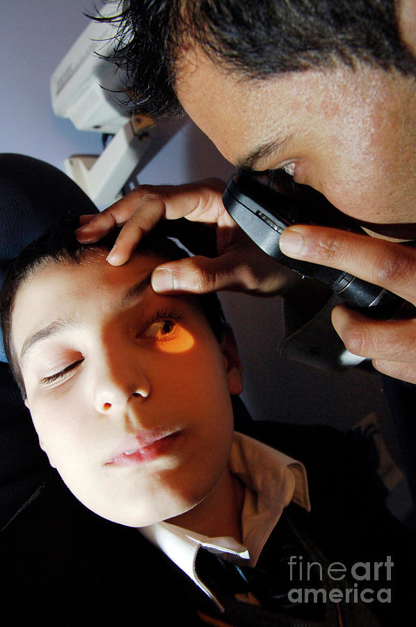 Eye Examination #4 Photograph by Medicimage / Science Photo Library