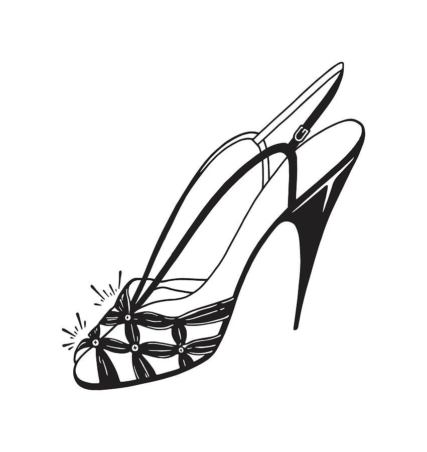 fancy shoes clip art