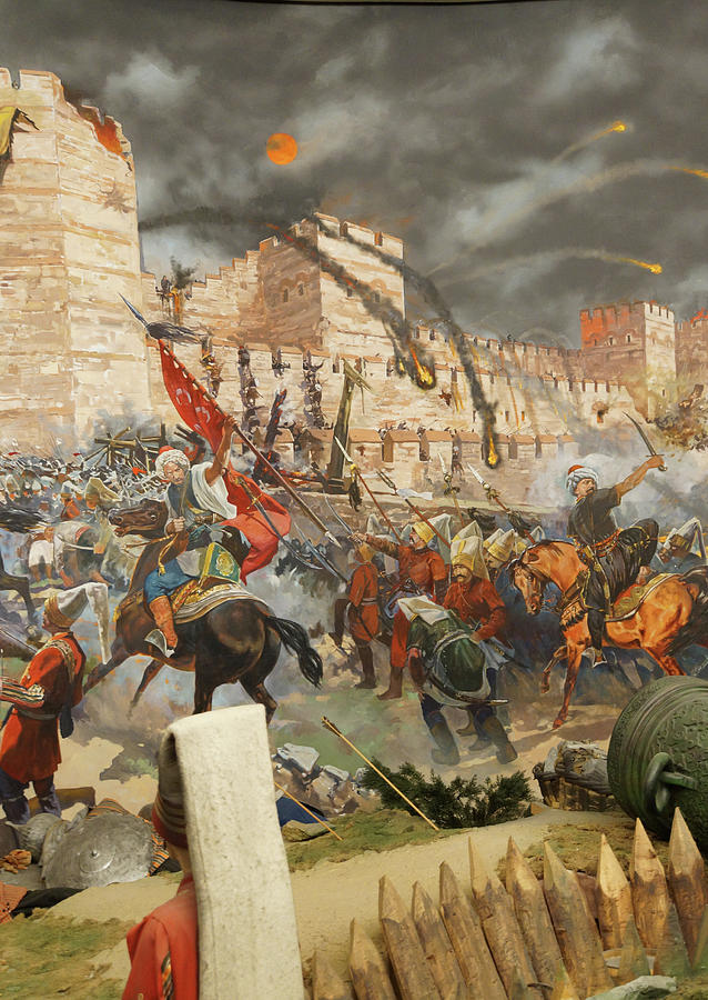 Final assault and the fall of Constantinople in 1453 #4 Photograph by Steve Estvanik