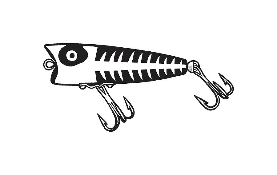 Fishing Lure #4 Drawing by CSA Images - Pixels