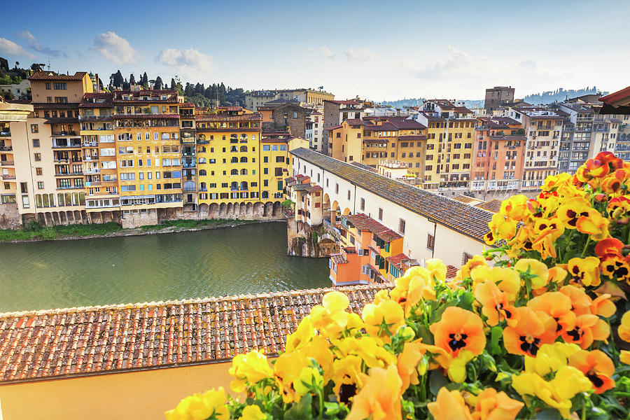 Florence, Ponte Vecchio, Italy #4 Digital Art by Maurizio Rellini
