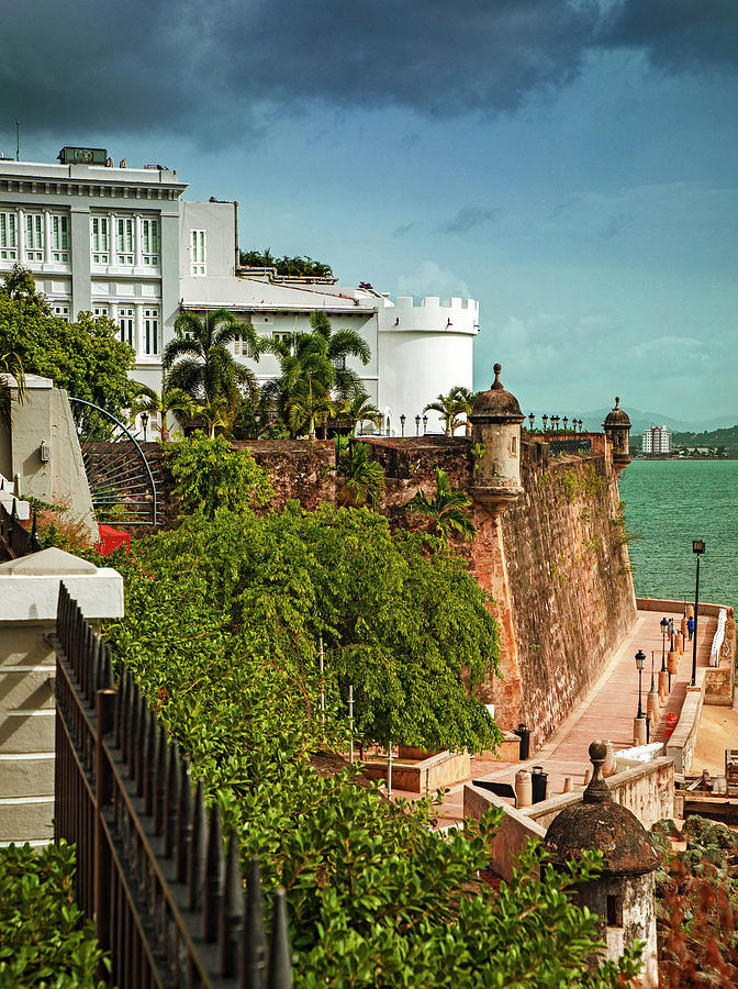 Fort, Old San Juan, Puerto Rico #4 Digital Art by Claudia Uripos