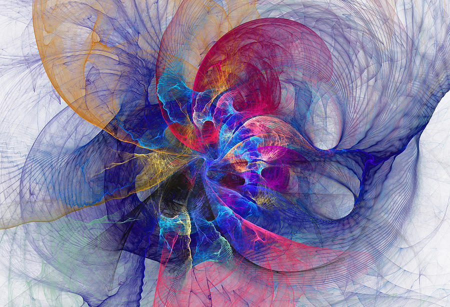 Fractal Flames. Image Courtesy Of Stanley Weddington Digital Art by ...