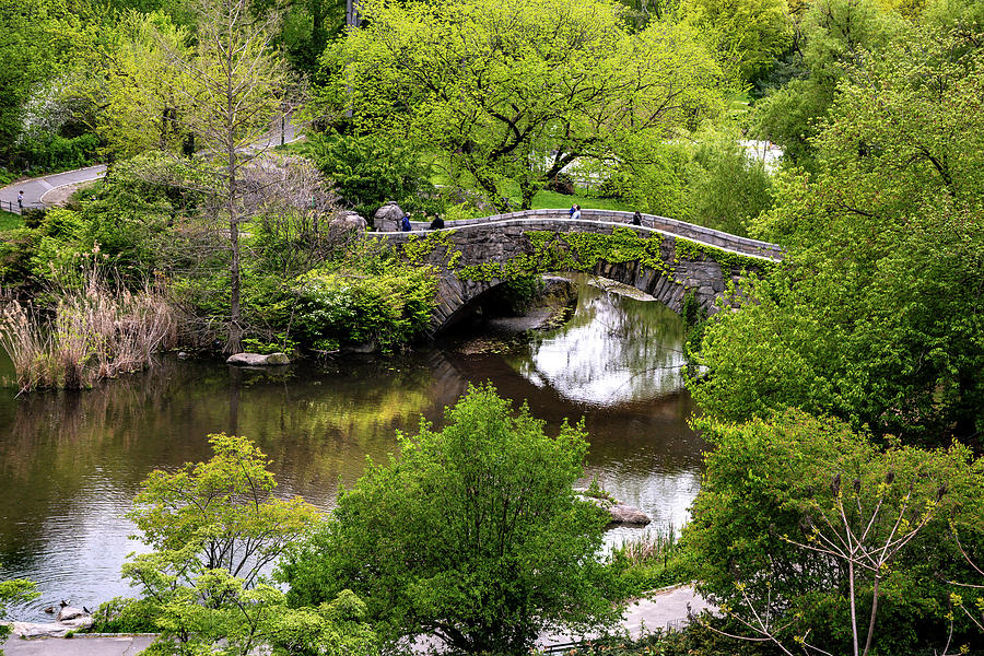 Gapstow Bridge, Central Park, Nyc #4 Digital Art by Lumiere