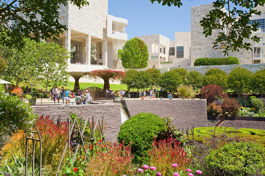 Getty Center Los Angeles #4 Photograph by David L Moore
