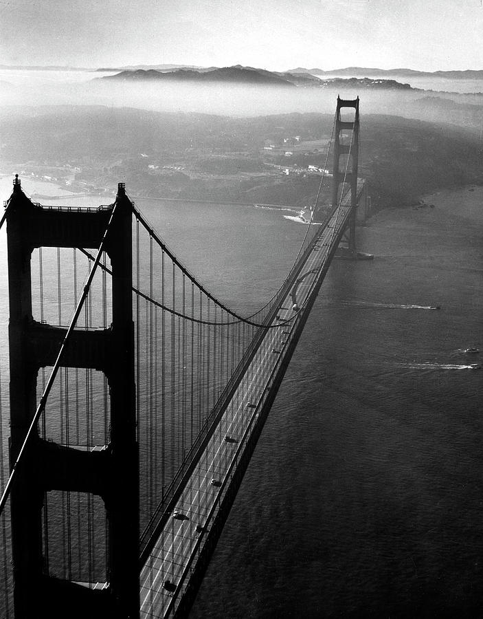 Golden Gate Bridge #4 Photograph by Margaret Bourke-White