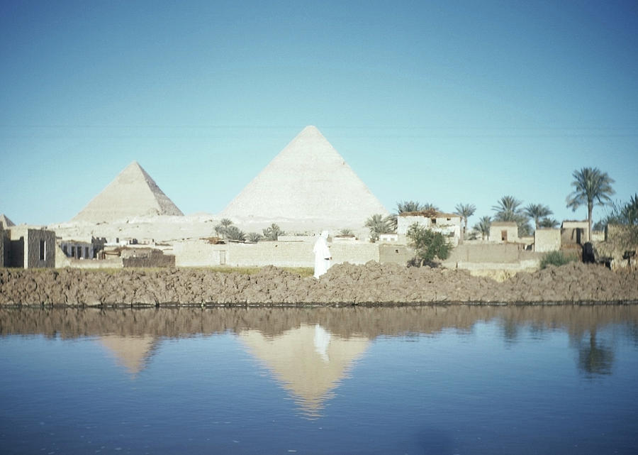 Great Pyramid Of Giza #4 Photograph by Michael Ochs Archives