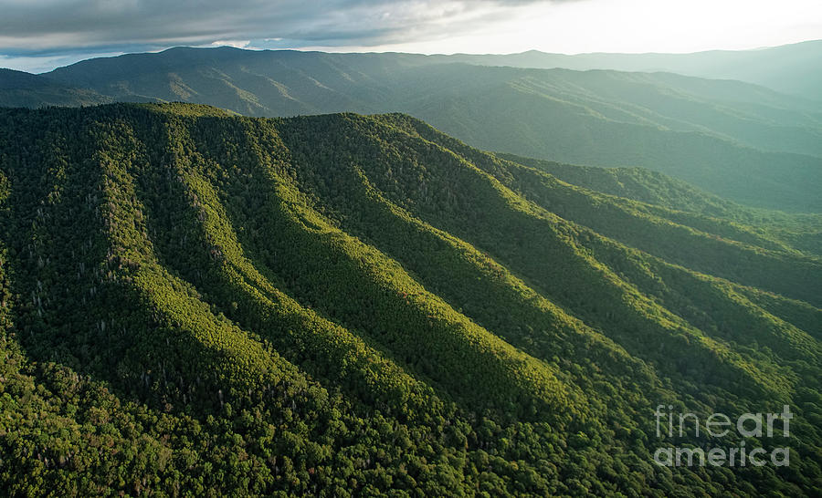 Great Smoky Mountains National Park Aerial Photo #5 Photograph by David Oppenheimer