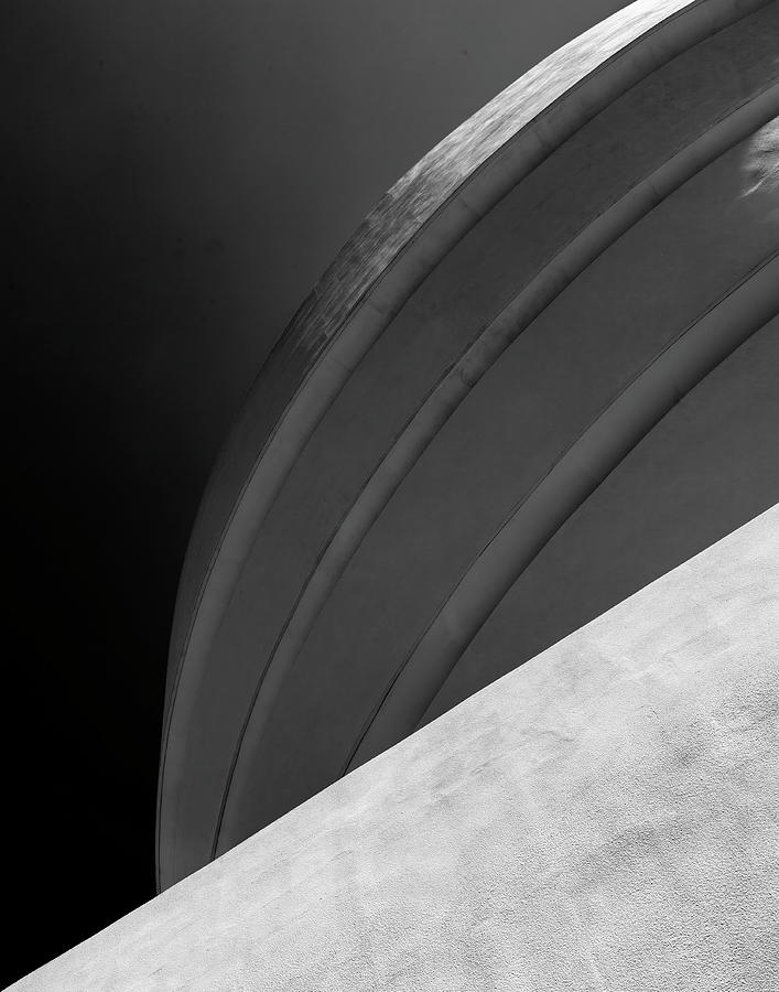 Guggenheim Museum Detail #4 Photograph by Robert Ullmann