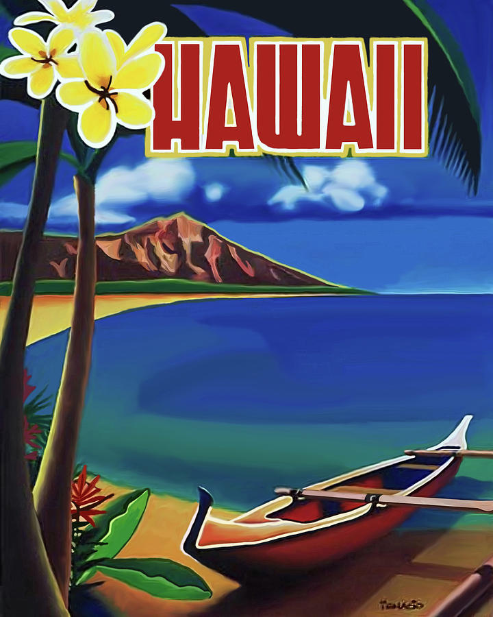 Hawaii #4 Painting by Long Shot