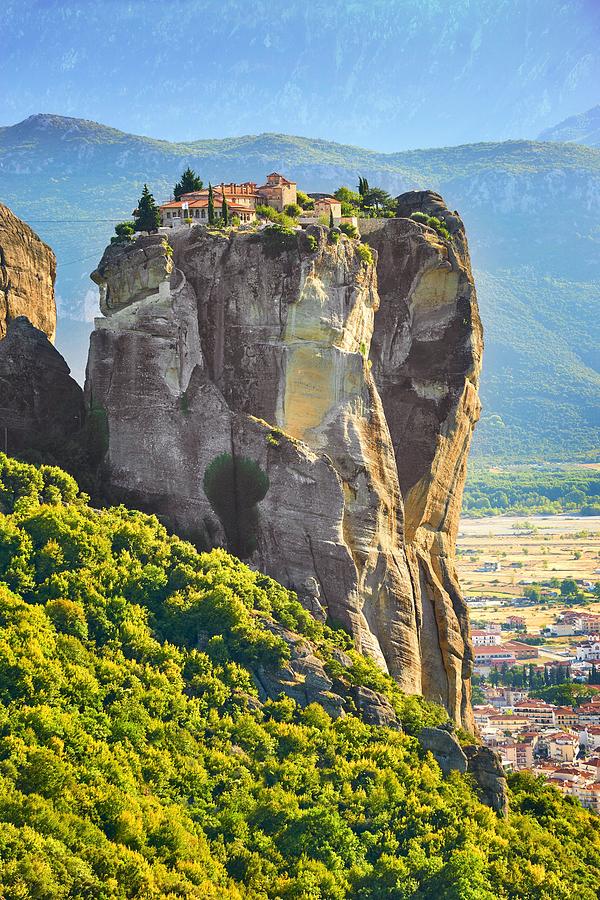 Holy Trinity Monastery At Meteora Photograph by Jan Wlodarczyk - Fine ...