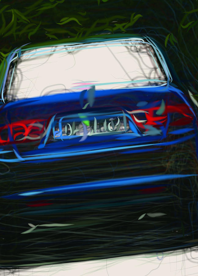 Honda Accord Ictdi Drawing #4 Digital Art by CarsToon Concept