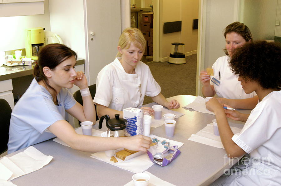 Hospital Nurses #4 Photograph by Aj Photo/hop Americain/science Photo Library