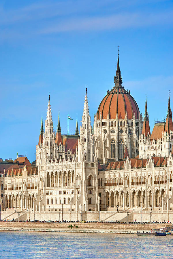 Architecture Photograph - Hungarian Parliament Building #4 by Jan Wlodarczyk