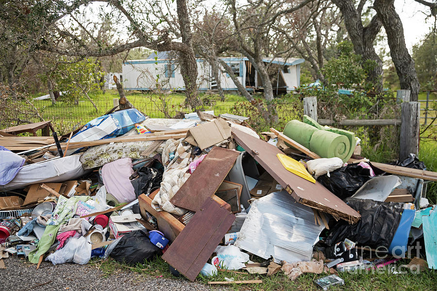 Hurricane Harvey Cleanup #4 Photograph by Jim West/science Photo Library