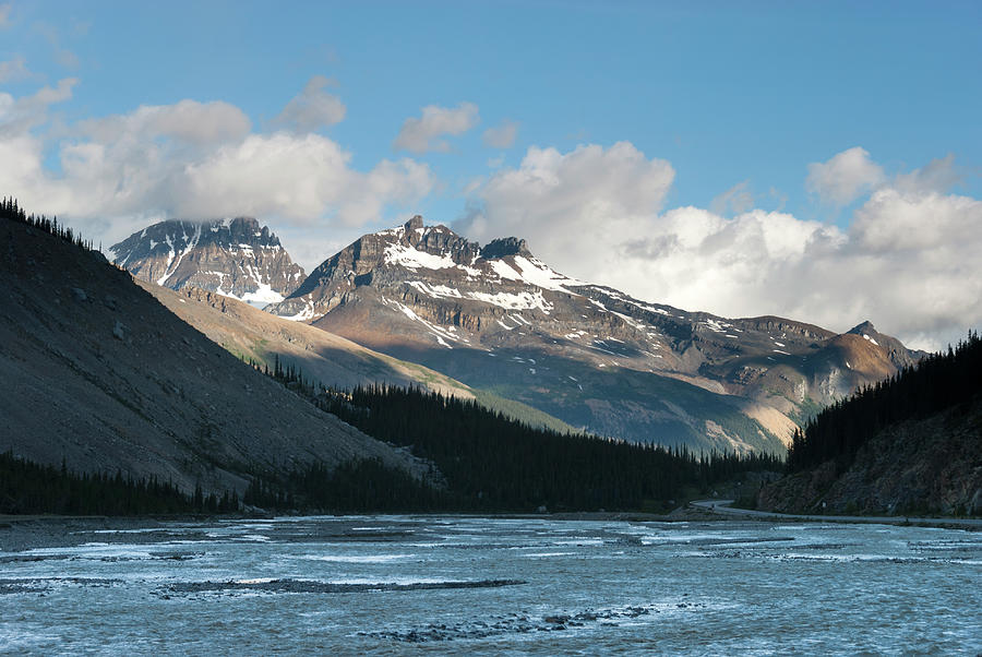 Icefields Parkway Landscape With #4 Photograph by John Elk Iii
