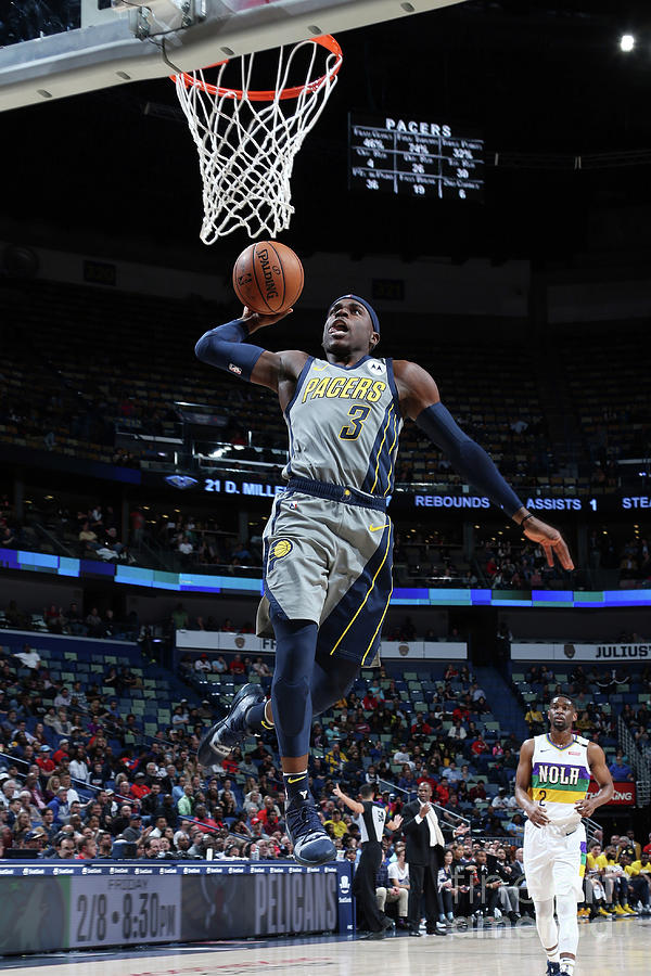 Indiana Pacers V New Orleans Pelicans Photograph by Layne Murdoch Jr.