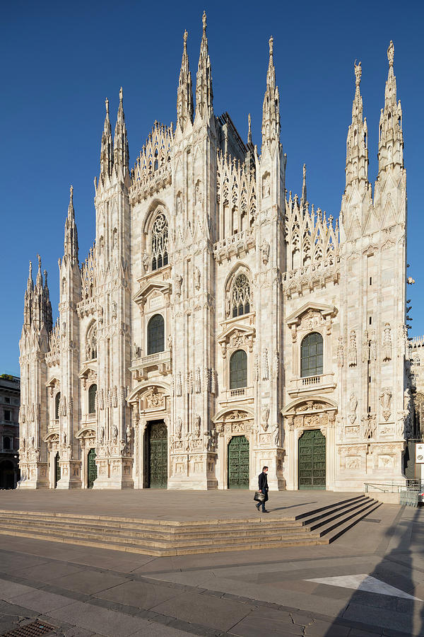 Italy, Lombardy, Milano District, Milan, Piazza Duomo, Milan Cathedral, The  Dome #10 Jigsaw Puzzle by Massimo Ripani - eStock Photo Decor - Website