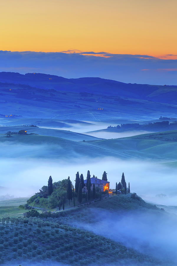 Italy, Tuscany, Orcia Valley #4 Digital Art by Maurizio Rellini