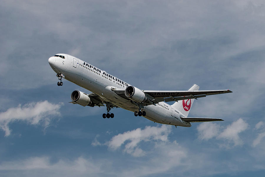 Japan Mixed Media - Japan Airlines Boeing 767-346 #4 by Smart Aviation