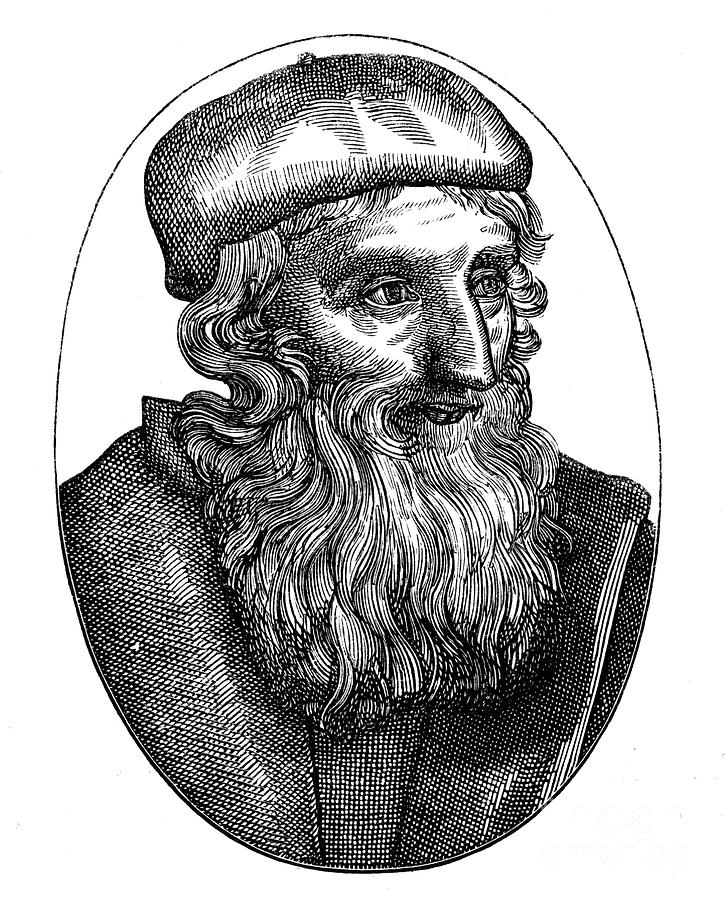John Wycliffe, 14th Century English #4 Drawing by Print Collector