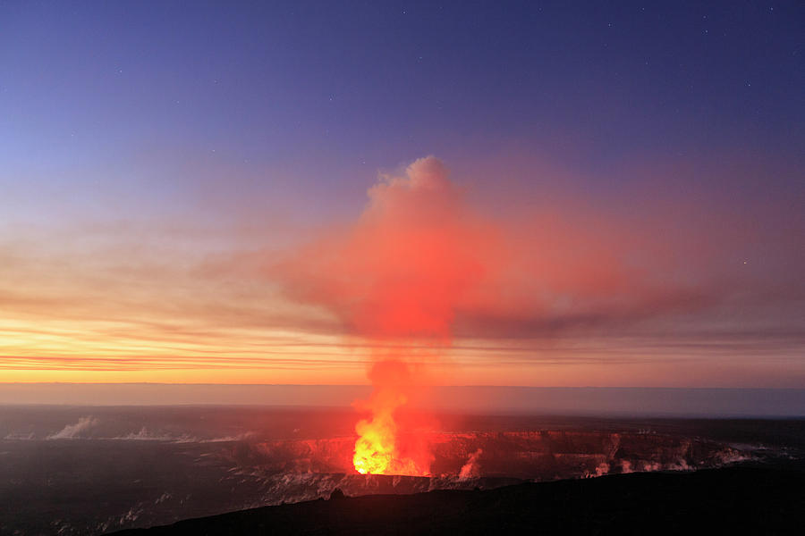 Kilauea Overlook, Viewing One Photograph by Stuart Westmorland - Fine ...