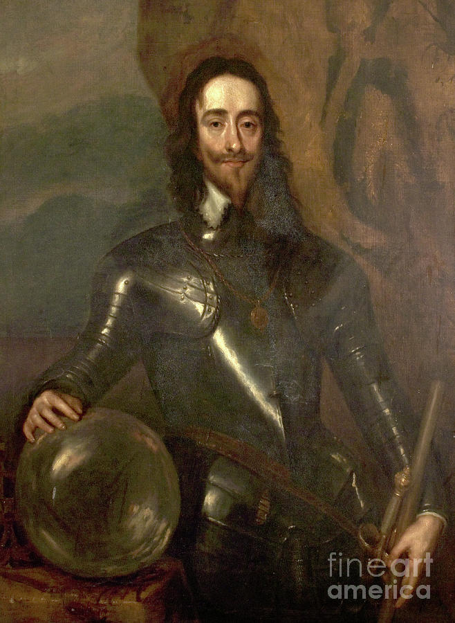 King Charles I Painting by Anthony Van Dyck - Fine Art America